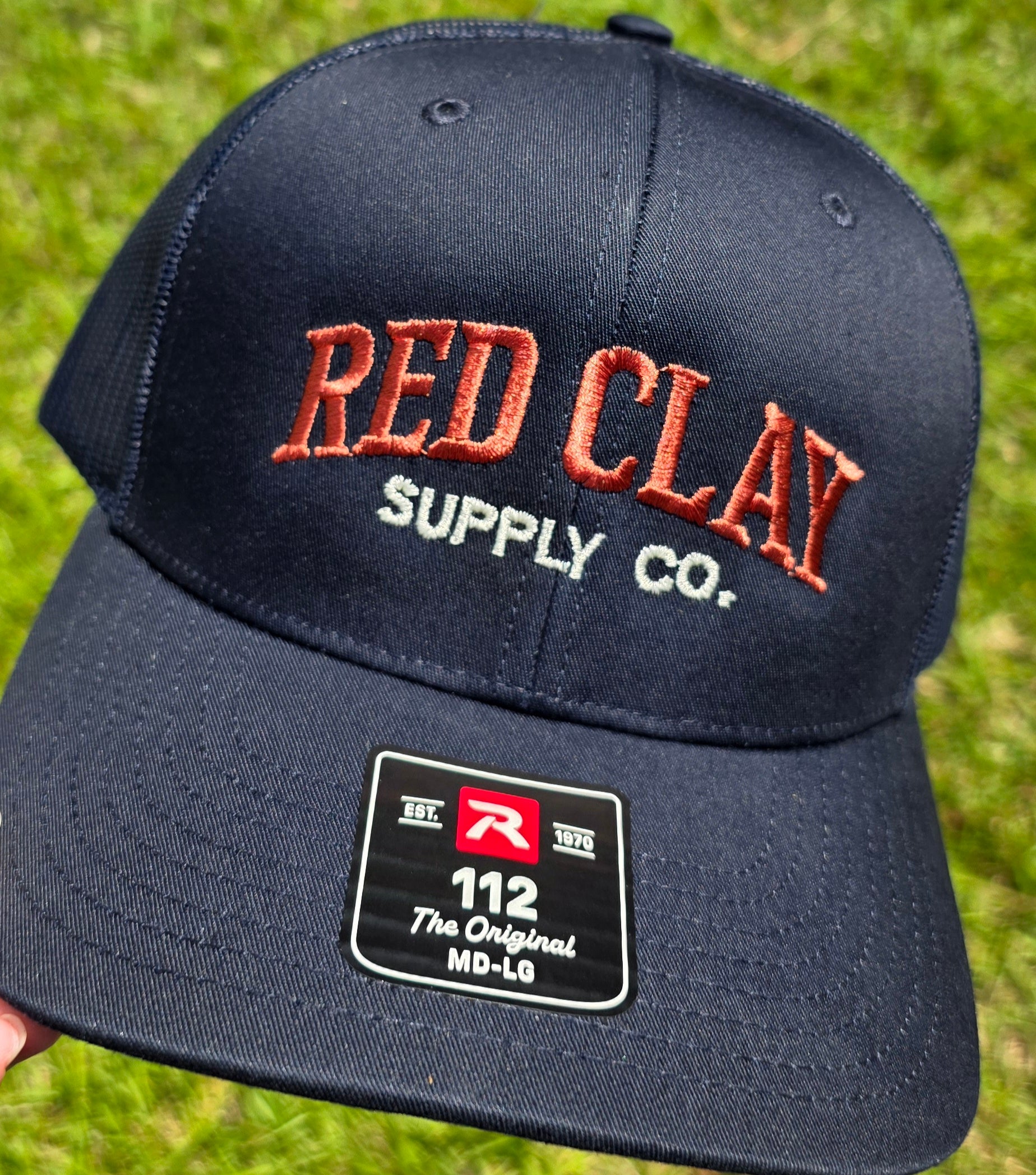 Signature Navy and Clay